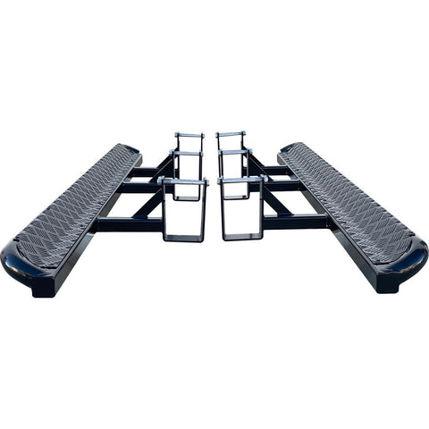 Next Gen Ranger Rock Sliders (Angled w/ Ally Checkered Plate)Rock SlidersNXG
