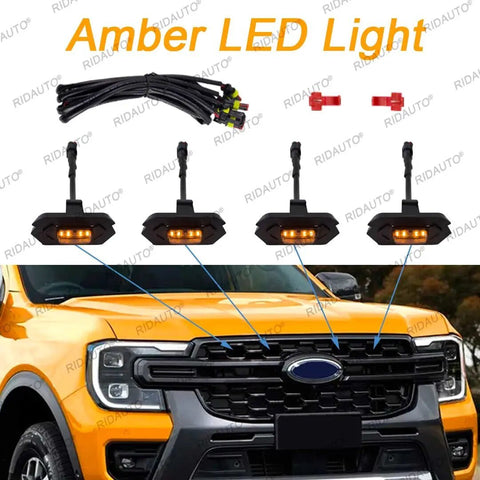 Next Gen Ranger Wildtrak Grill Lights Kit (4 LEDs)LightingNXG