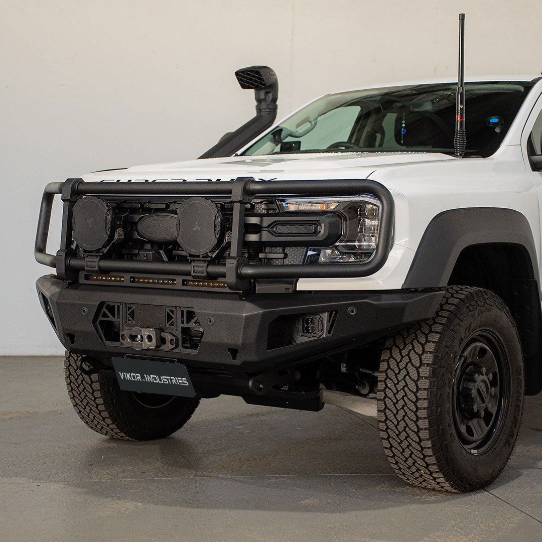 Ford Ranger Super Duty with a VIKOR Diablo Hybrid bull bar