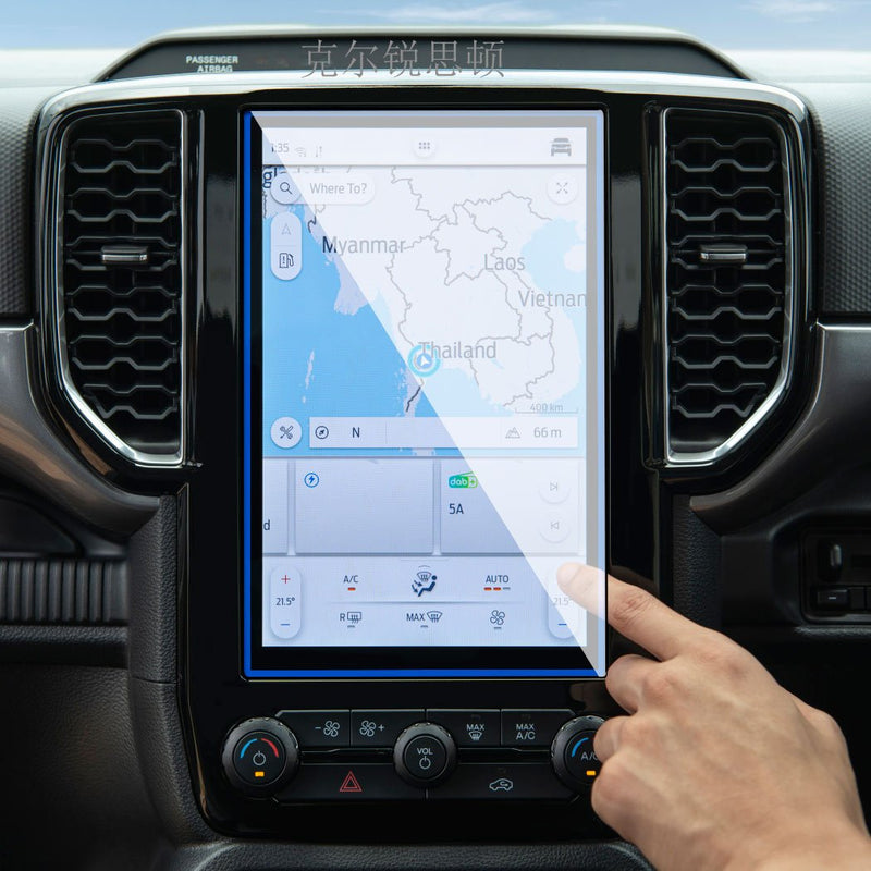 NXG 10.1in Screen Protector fitted to a Next Gen Ford Ranger (2022-Current)