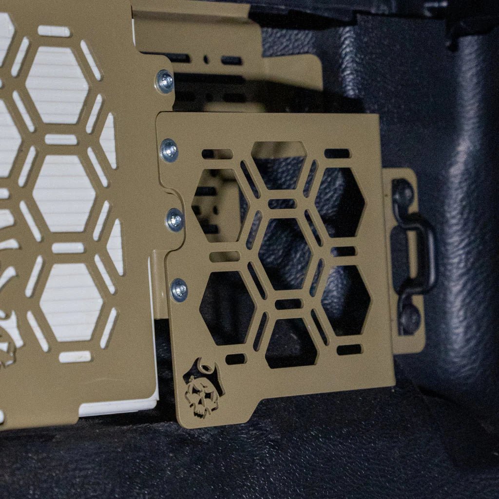 150Ah Tub Battery Mount on the Next Gen Ford Ranger & Raptor, in the box