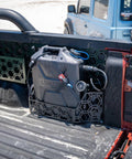 20L JERRY CAN HOLDER TUB MOUNT TO SUIT SPRAY IN TUB LINER FOR NEXT GEN FORD RANGER OR RAPTOR 2022+StorageNXG