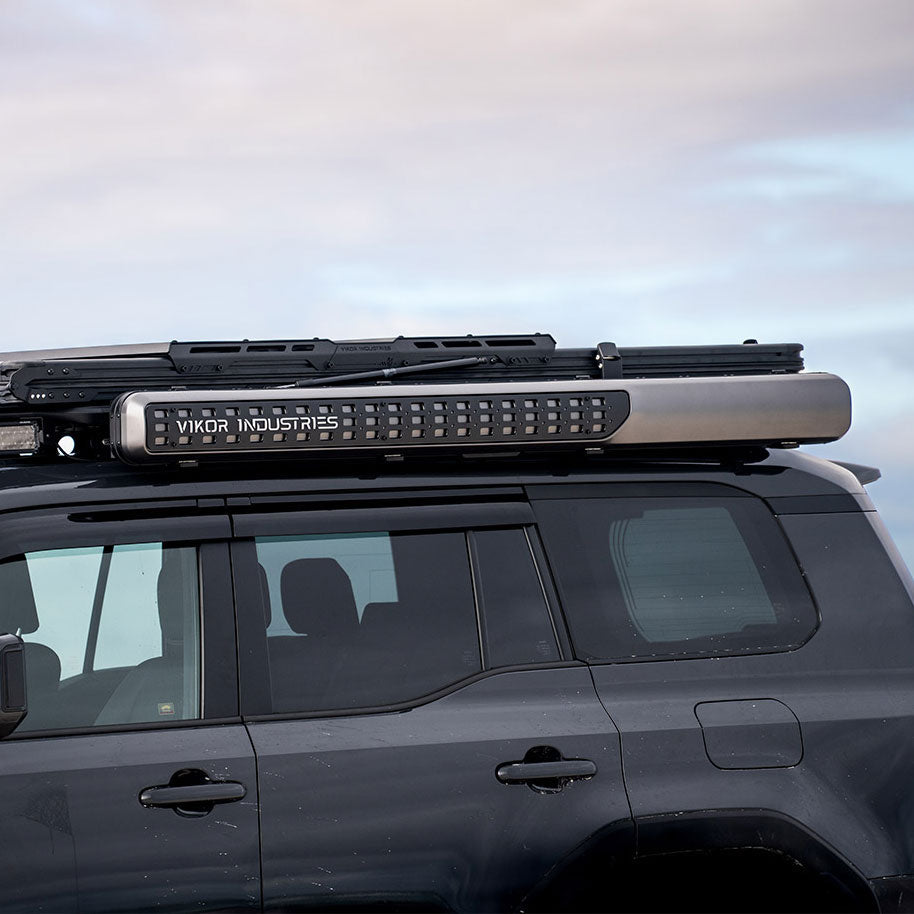 VIKOR 270 degree hard shell awning deployed