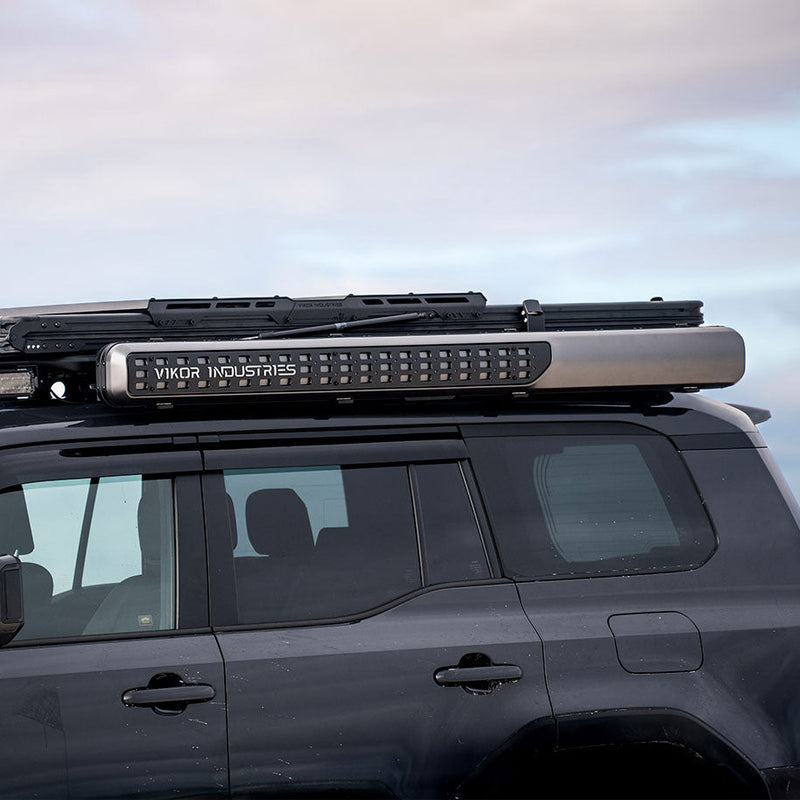 VIKOR 270 degree hard shell awning deployed