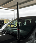 Aerial bonnet mount fitted to Ford Ranger Next-Gen