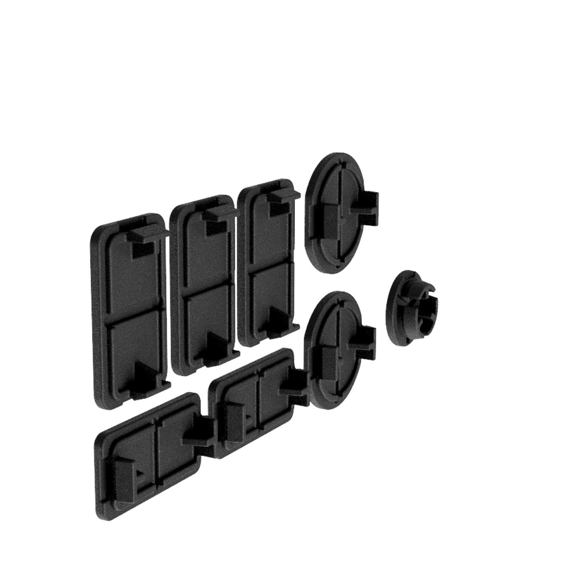 Pirate Camp Co Next Gen tub switch panel blanking set