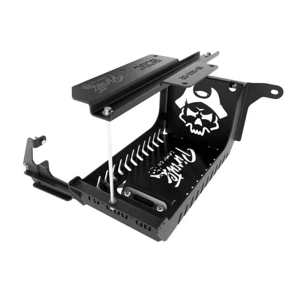 Pirate Camp Co under bonnet auxiliary battery mount for Ford Ranger Super Duty