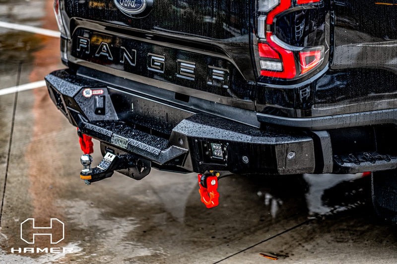 Hamer Nova Series rear bar fitted to a Next Gen Ford Ranger