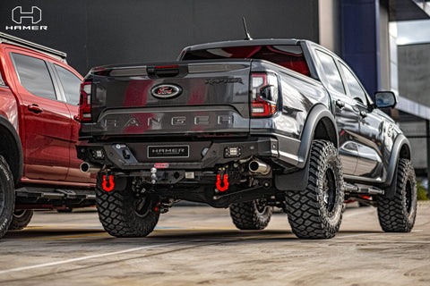 Hamer Nova Series rear bar for Next Gen Ranger Raptor, detail