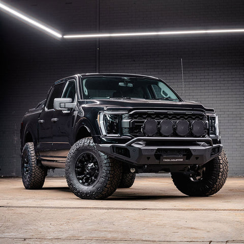 VIKOR Diablo pre-runner bull bar Ford F-150 fitted