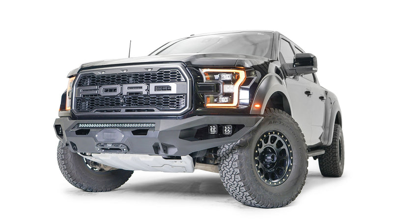 Fab Fours Matrix front bumper Ford F-150 Raptor 2017-2020