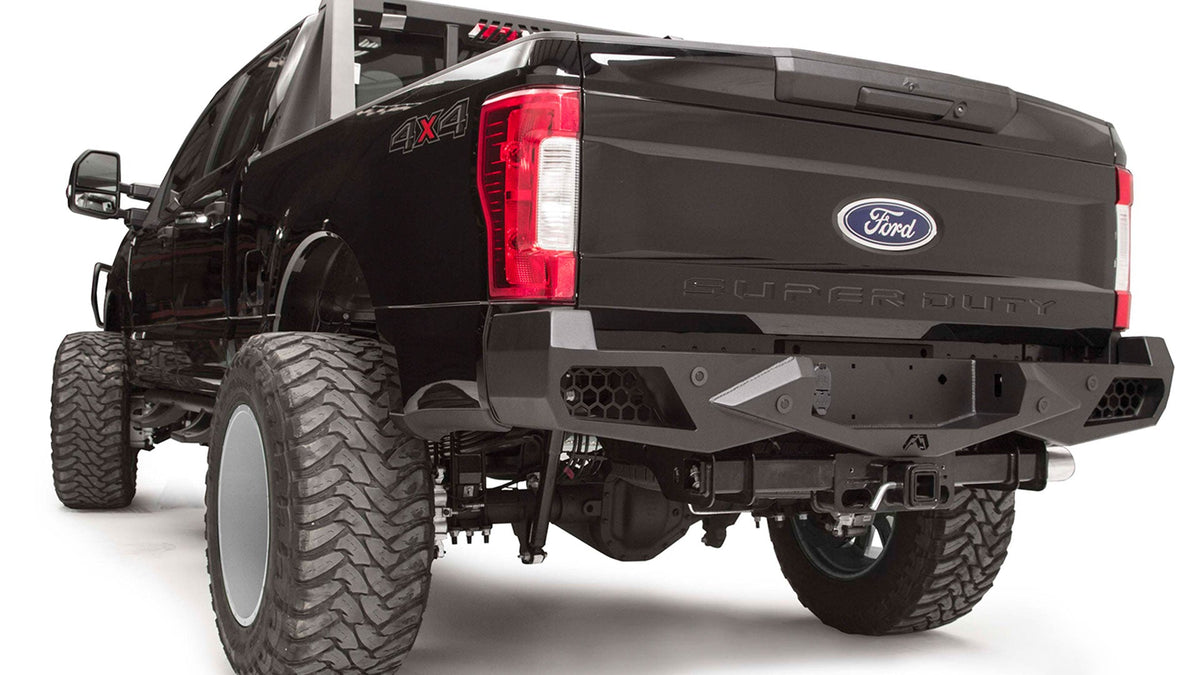 Fab Fours Vengeance rear bumper Ford F250