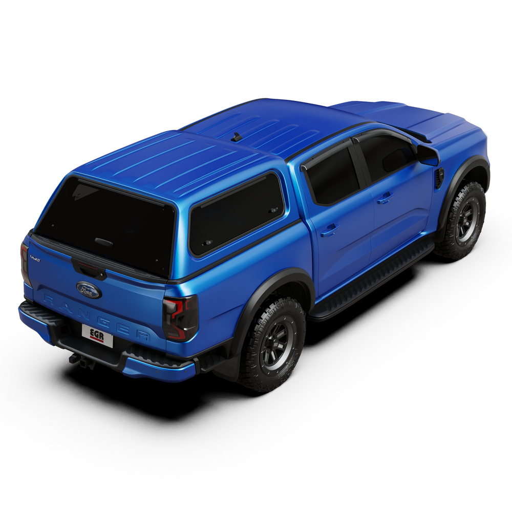 EGR Core canopy fitted to a Next Gen Ford Ranger tub