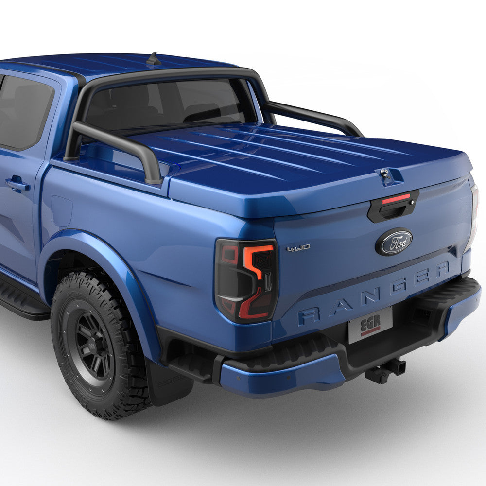 EGR 3 piece hard lid fitted to a Next Gen Ford Ranger