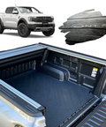 Grunt 4x4 Rubber Tub Mat for the Ford Ranger Raptor Next-Gen, spray-in liner version