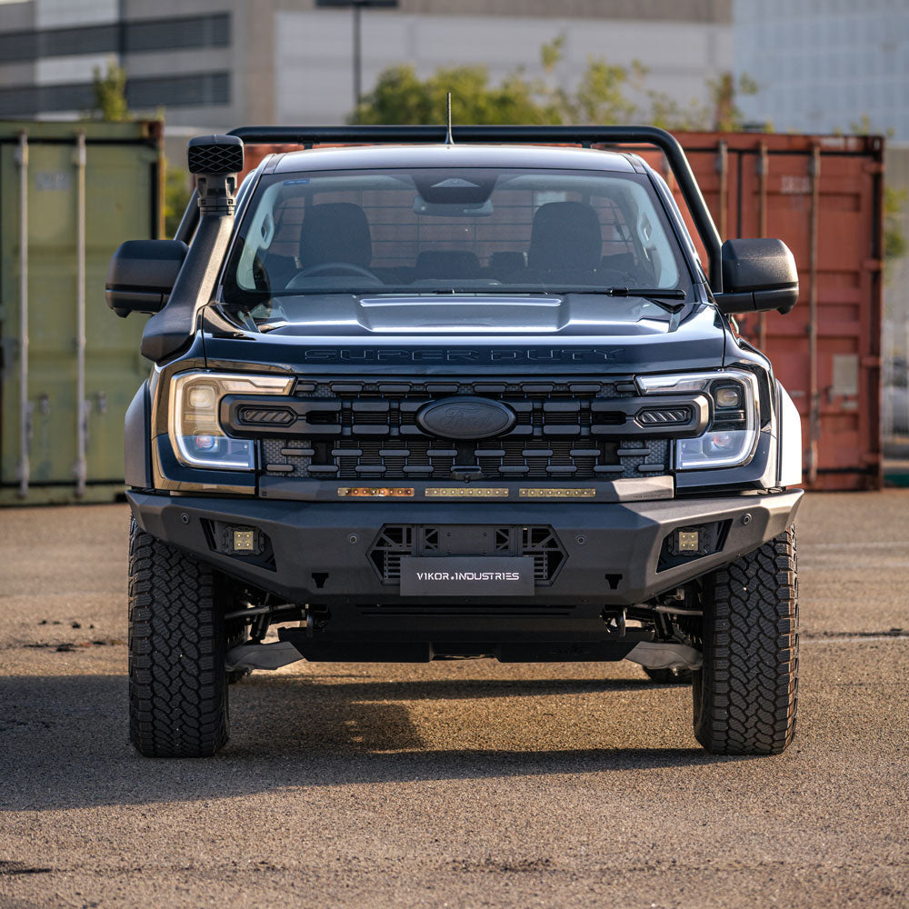Diablo No Loop bull bar for Ford Ranger Super Duty, front view