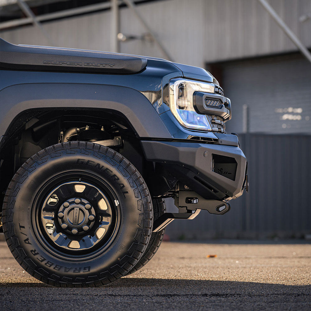 Diablo No Loop bull bar for Ford Ranger Super Duty, side view