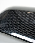 Carbon Fibre Mirror Covers Gloss Close Up