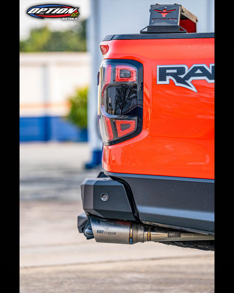 Option 4WD Fighter rear bar on Next Gen Ranger Raptor, full vehicle