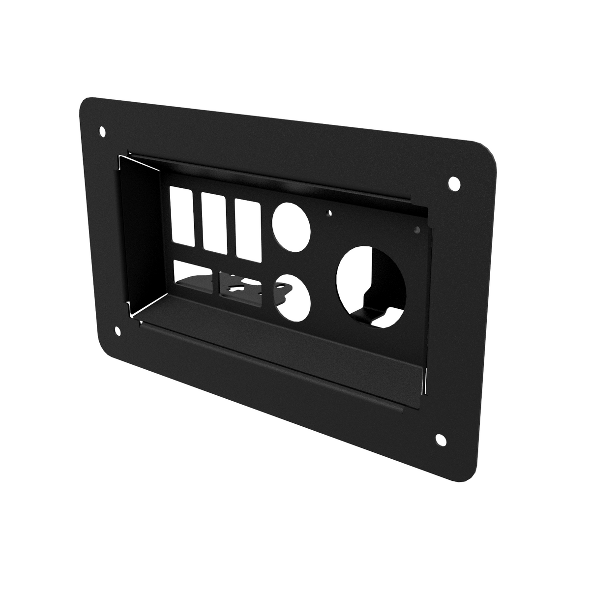 Pirate Camp Co tub switch panel with 240V socket for Ford Ranger Super Duty