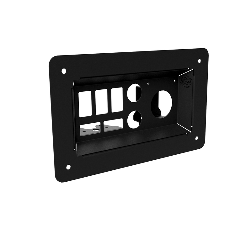 Pirate Camp Co tub switch panel with 240V socket for Next Gen Ranger