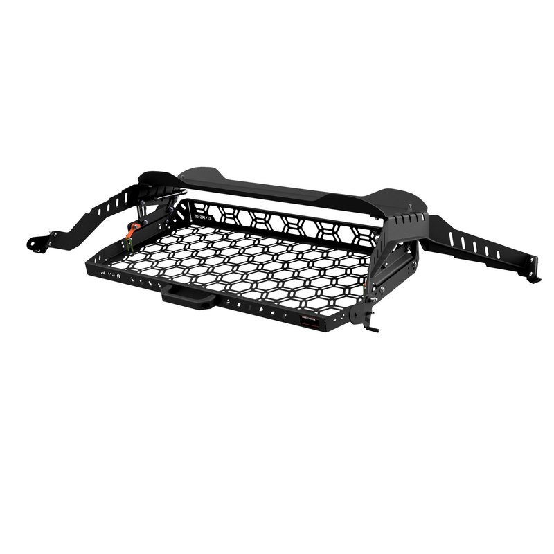 Pirate Camp Co drop down rear roof parcel shelf for Next Gen Ford Everest
