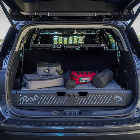 Everest Next-Gen drop down roof parcel shelf fitted
