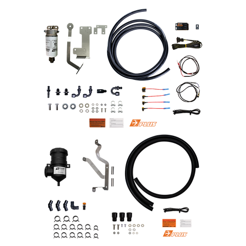 4cyl Filter & Catch Can on the Ford Ranger & Everest Next-Gen, side view