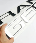 Tailgate Lettering Infill for the Ford Ranger Next-Gen, fitted on the vehicle