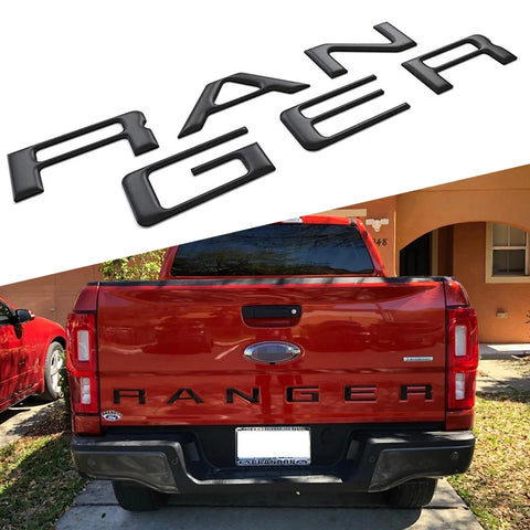 Tailgate Lettering Infill for the Ford Ranger Next-Gen, product view