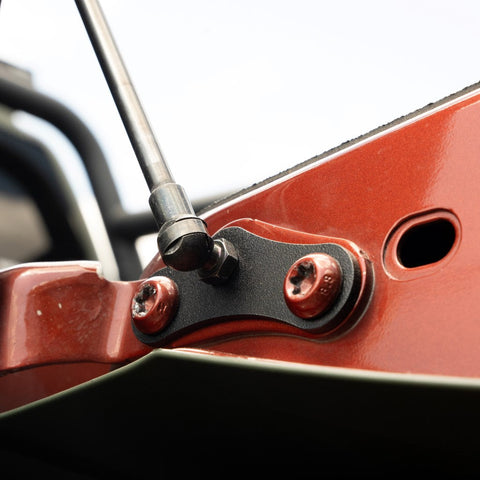Ranger tailgate damper mounting detail