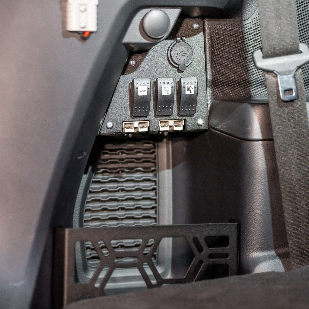 Everest cargo switch panel installed in cargo area