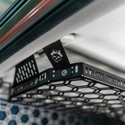 Roof Parcel Shelf for the Next Gen Ford Ranger, fitted on the vehicle