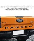 Tailgate Lettering Infill for the Ford Ranger Next-Gen, finish detail