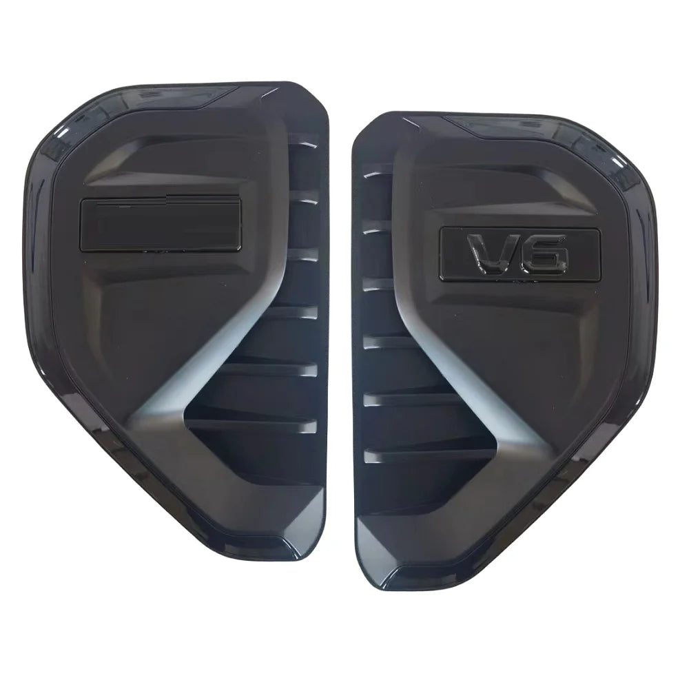 Fender Trim Covers for the Next Gen Ford Ranger, fitted on the vehicle