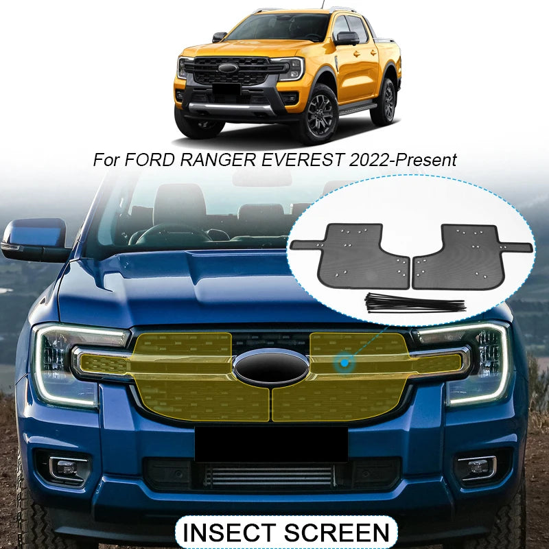 Ford Ranger/Everest 2022-2025 Insect-Proof Air Inlet Protection Covers (2PCS)