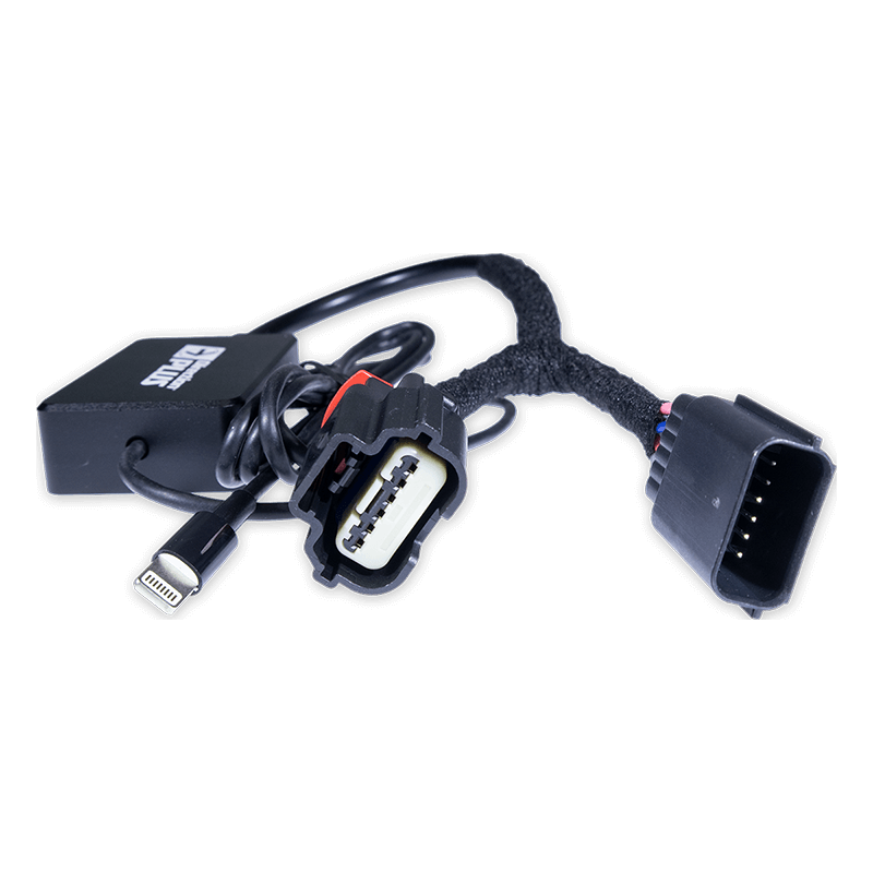TR+ Throttle Controller on the Next Gen Ford Ranger & Everest, side view