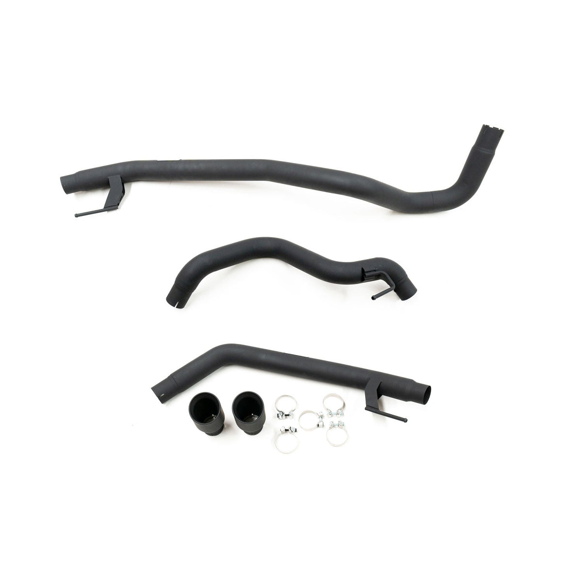 Raptor Axle-Back Exhaust - Black Powdercoat