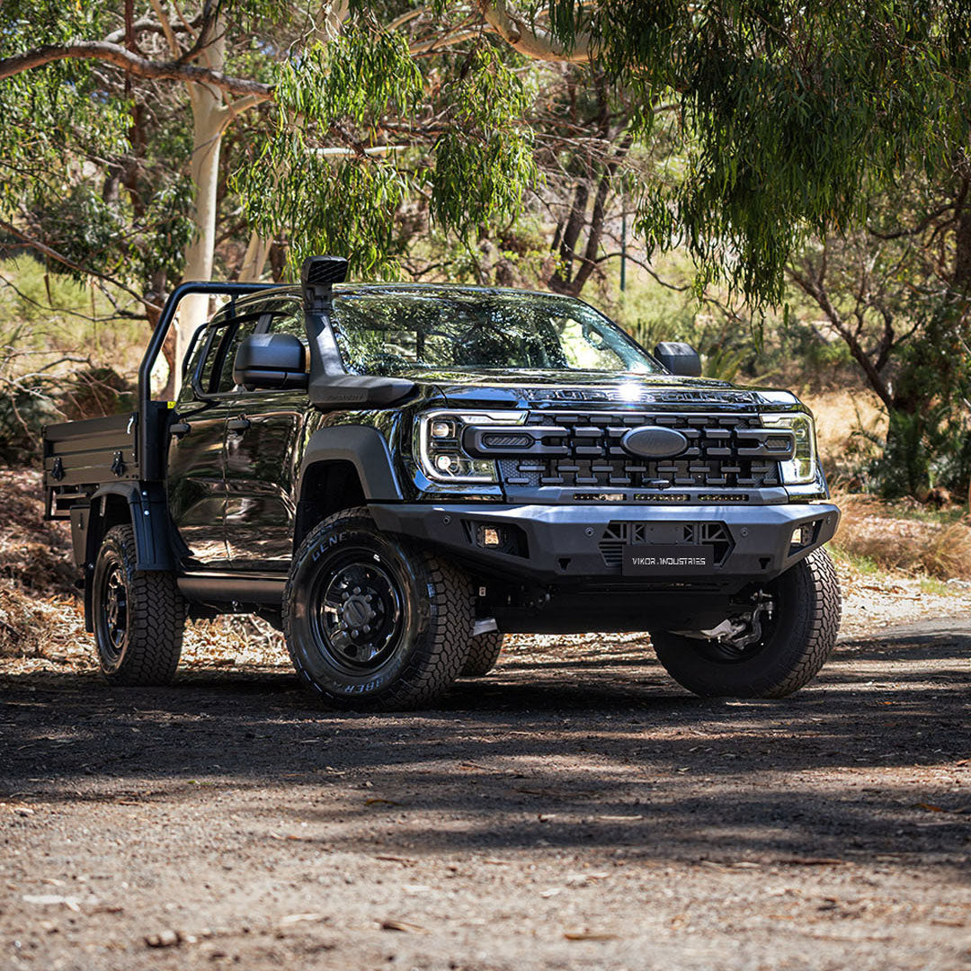 Ford Ranger Super Duty fitted with a VIKOR bull bar