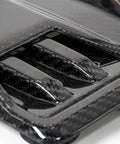 Carbon Fibre Bonnet Vents Close Up