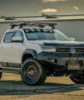 VIKOR Diablo no loop bull bar fitted to a Volkswagen Amarok NF