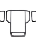 ABS Carbon Fibre Style Infotainment Screen Air Vent Panel to suit Next Gen Ranger / EverestInteriorNXG