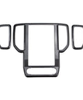 ABS Carbon Fibre Style Infotainment Screen Air Vent Panel to suit Next Gen Ranger / EverestInteriorNXG