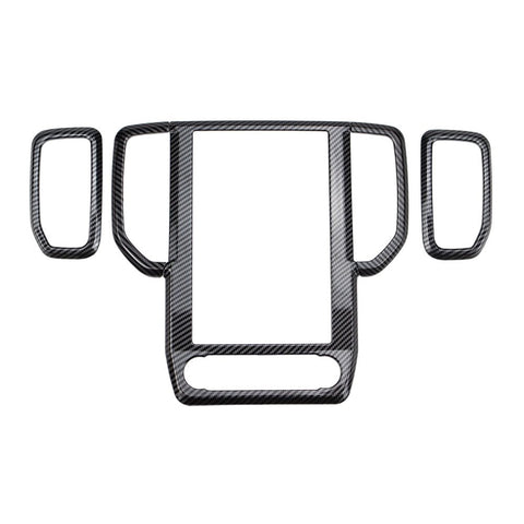ABS Carbon Fibre Style Infotainment Screen Air Vent Panel to suit Next Gen Ranger / EverestInteriorNXG