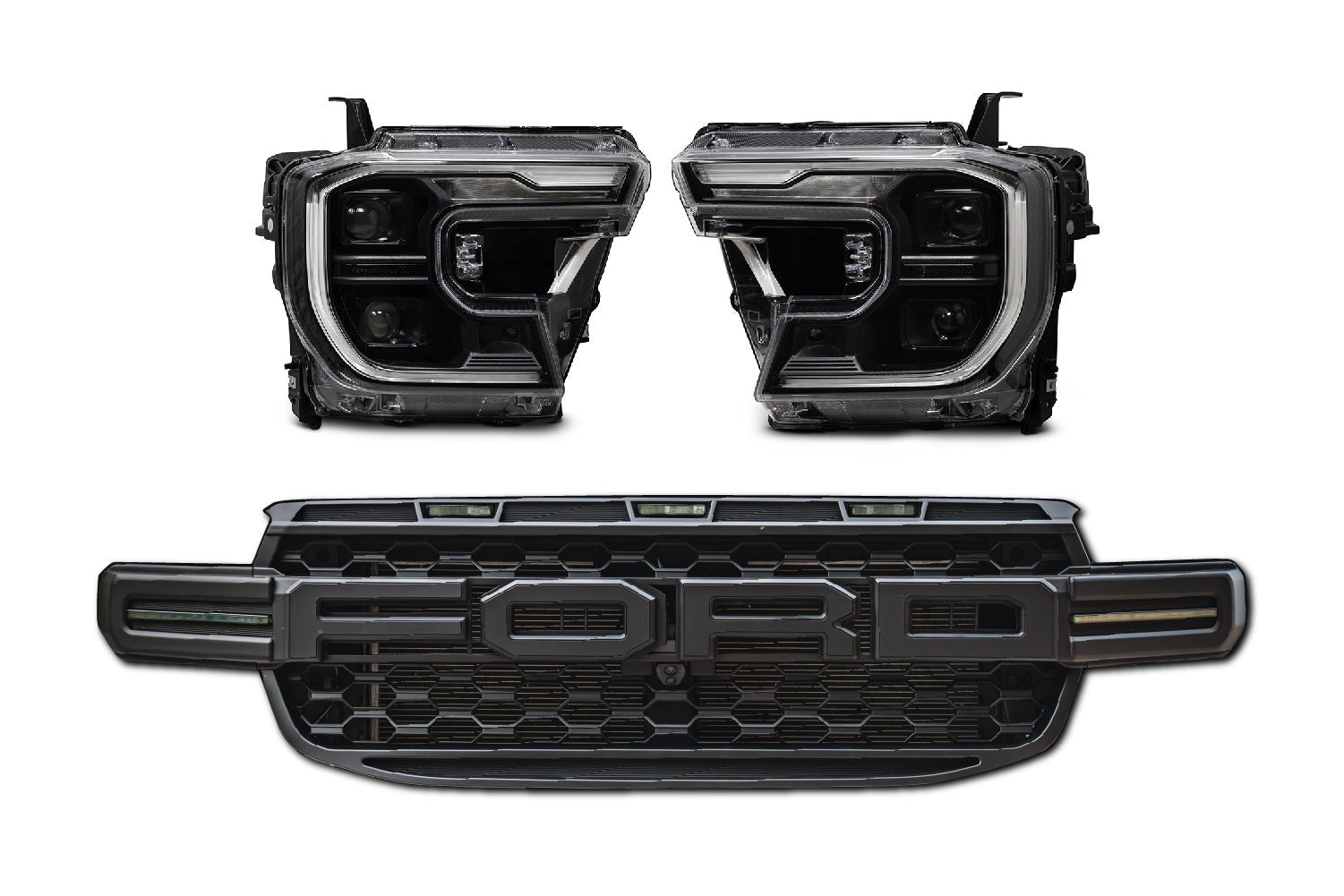 Aftermarket Next Gen Ford Ranger Headlights (also suits Ford Everest)LightingNXG