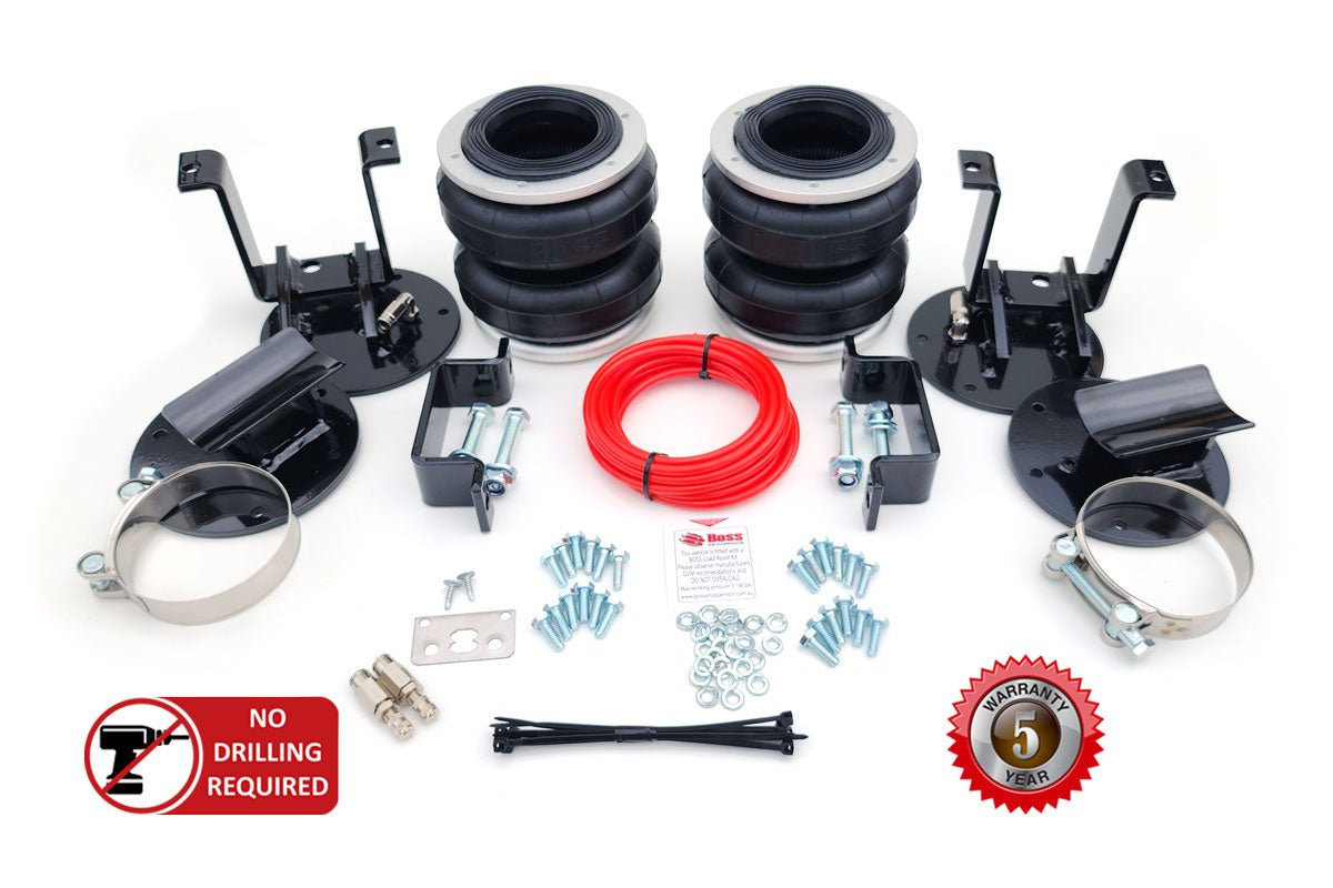 BOSS Airbag Helper Kit fitted to a Next Gen Ford Ranger Raptor (2022-Current)
