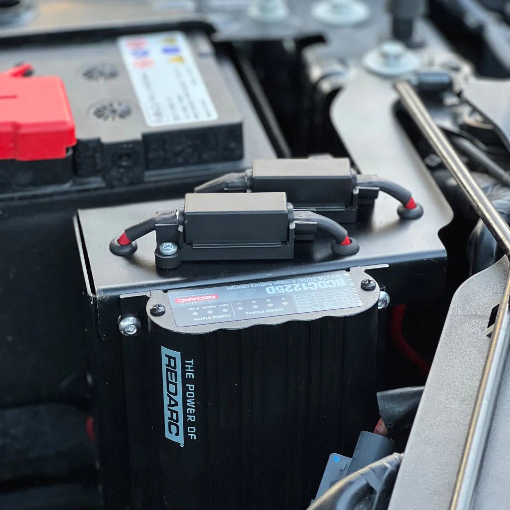 BCDC Accessory Mount on the Next Gen Ford Ranger & Everest, mounting detail