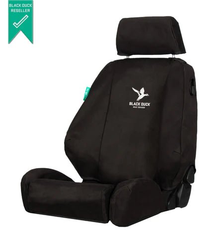 Canvas Seat Covers on the Next Gen Ford Ranger Raptor, side view