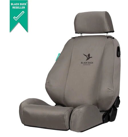 Canvas Seat Covers on the Next Gen Ford Ranger Raptor, finish detail
