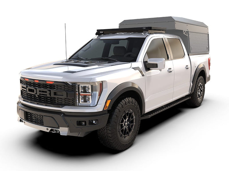 Ford F-150 Super Crew (2009-Current) Cab Over Camper Slimline II Roof Rack Kit / Low Profile - Front Runner